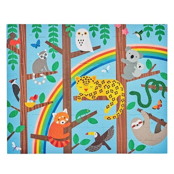 Petit Collage – Two Sided Animal Menagerie On-The-Go Puzzle - Picture 6 of 8